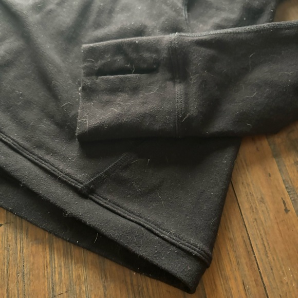 Lululemon Athletica size 8 solid black half zip define pull over - Picture 9 of 16